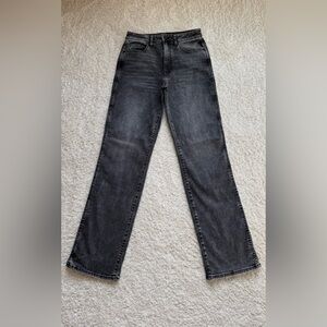 Kut from the Kloth Black Straight Leg Jeans